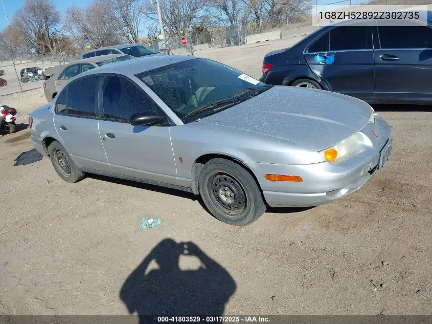 2002 Saturn S-Series Sl1 VIN: 1G8ZH52892Z302735 Lot: 41803529