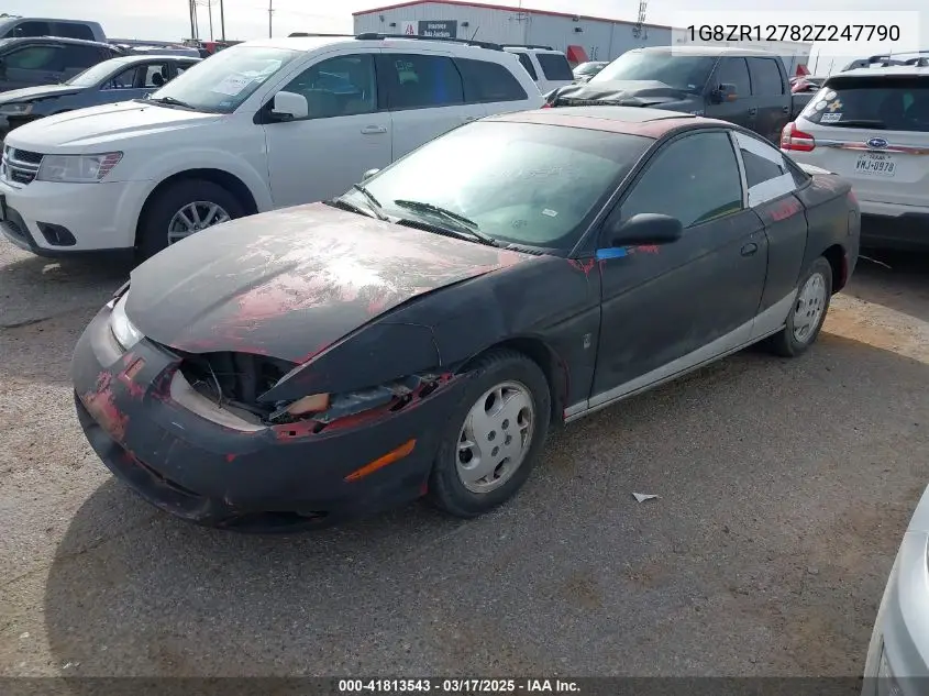 2002 Saturn S-Series Sc2 VIN: 1G8ZR12782Z247790 Lot: 41813543
