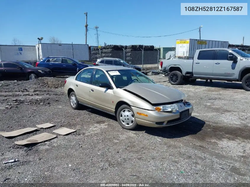 2002 Saturn S-Series Sl1 VIN: 1G8ZH52812Z167587 Lot: 42000992