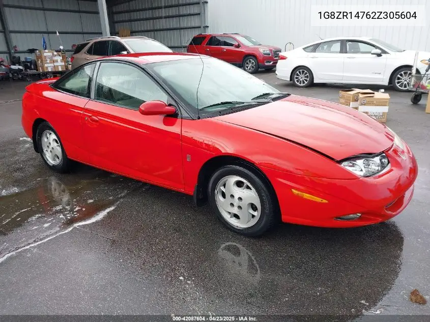 2002 Saturn S-Series Sc2 VIN: 1G8ZR14762Z305604 Lot: 42087604