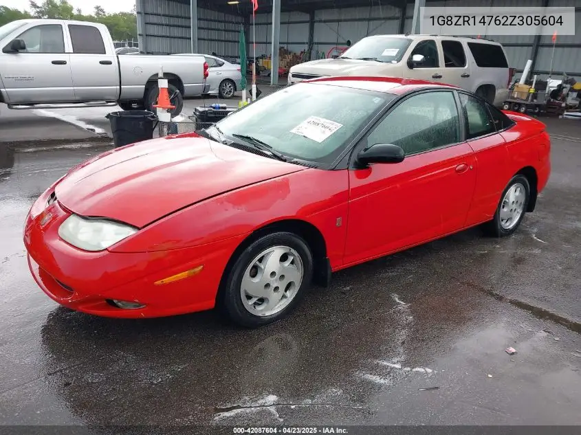 2002 Saturn S-Series Sc2 VIN: 1G8ZR14762Z305604 Lot: 42087604