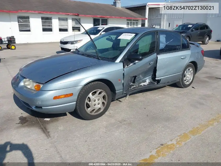 2002 Saturn S-Series Sl2 VIN: 1G8ZK54702Z130021 Lot: 42091064