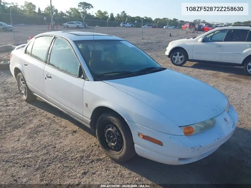 2002 Saturn S-Series Sl VIN: 1G8ZF52872Z258630 Lot: 42136196
