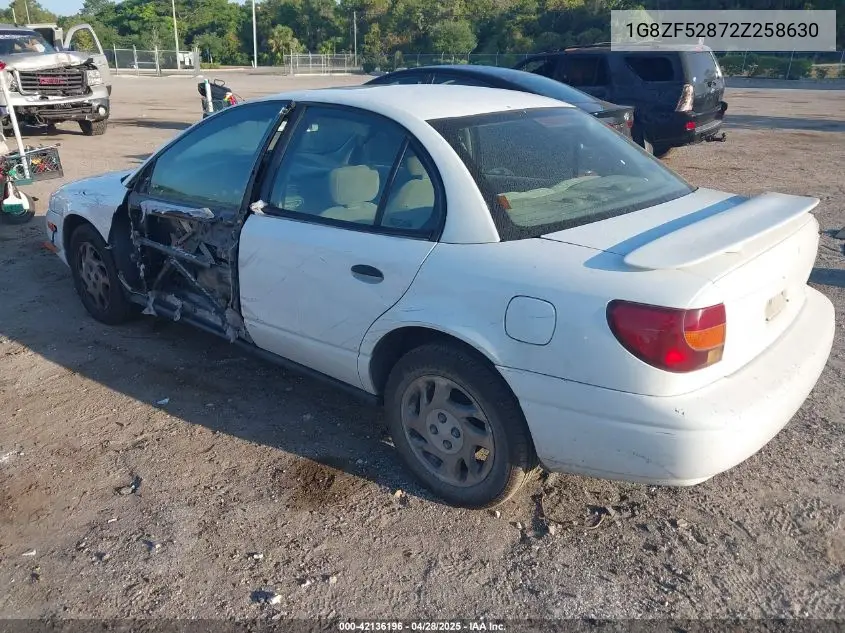 2002 Saturn S-Series Sl VIN: 1G8ZF52872Z258630 Lot: 42136196
