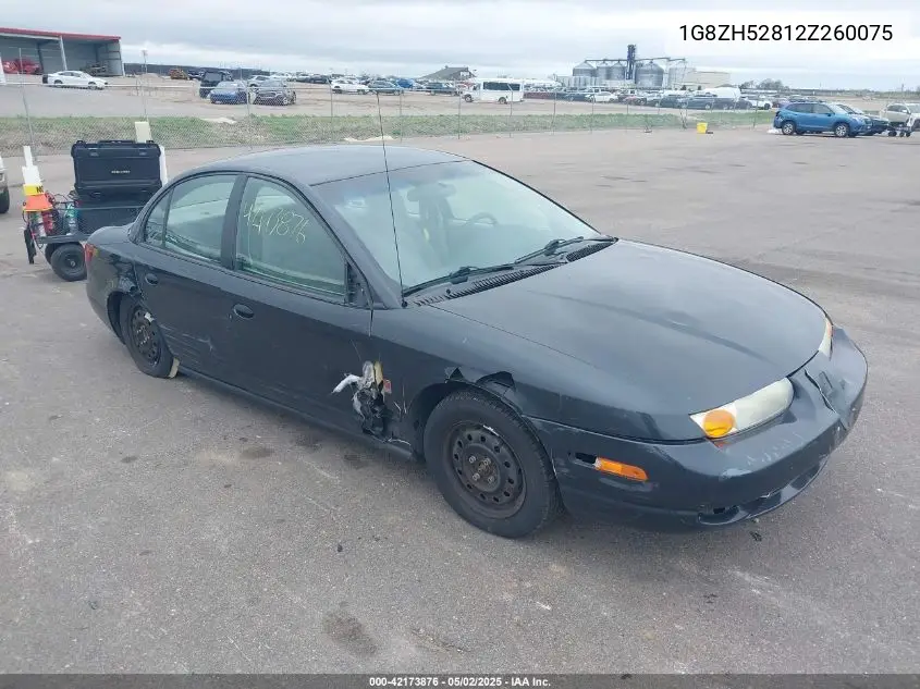 2002 Saturn S-Series Sl1 VIN: 1G8ZH52812Z260075 Lot: 42173876