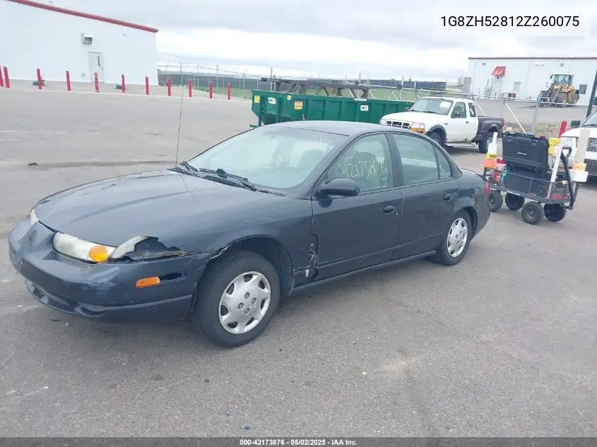 2002 Saturn S-Series Sl1 VIN: 1G8ZH52812Z260075 Lot: 42173876