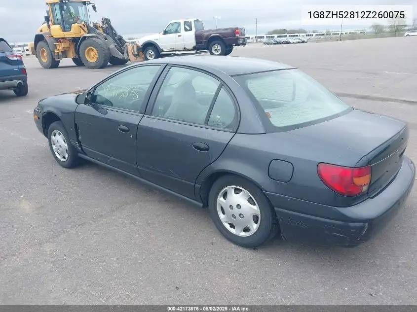 2002 Saturn S-Series Sl1 VIN: 1G8ZH52812Z260075 Lot: 42173876