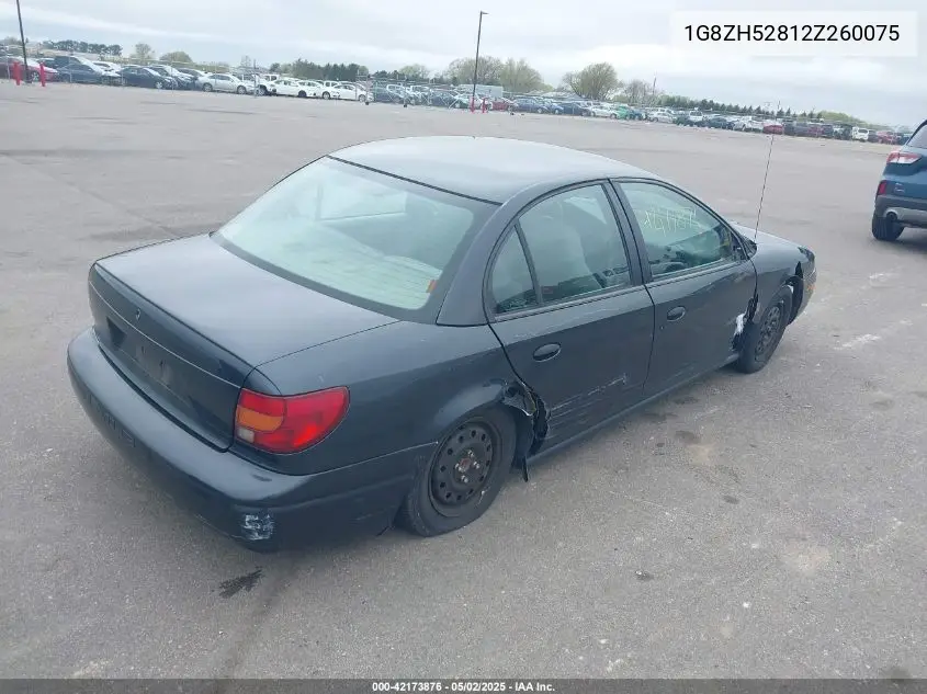 2002 Saturn S-Series Sl1 VIN: 1G8ZH52812Z260075 Lot: 42173876