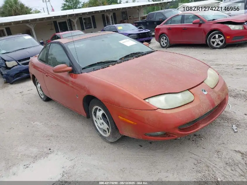2002 Saturn S-Series Sc2 VIN: 1G8ZR12742Z146956 Lot: 42175290