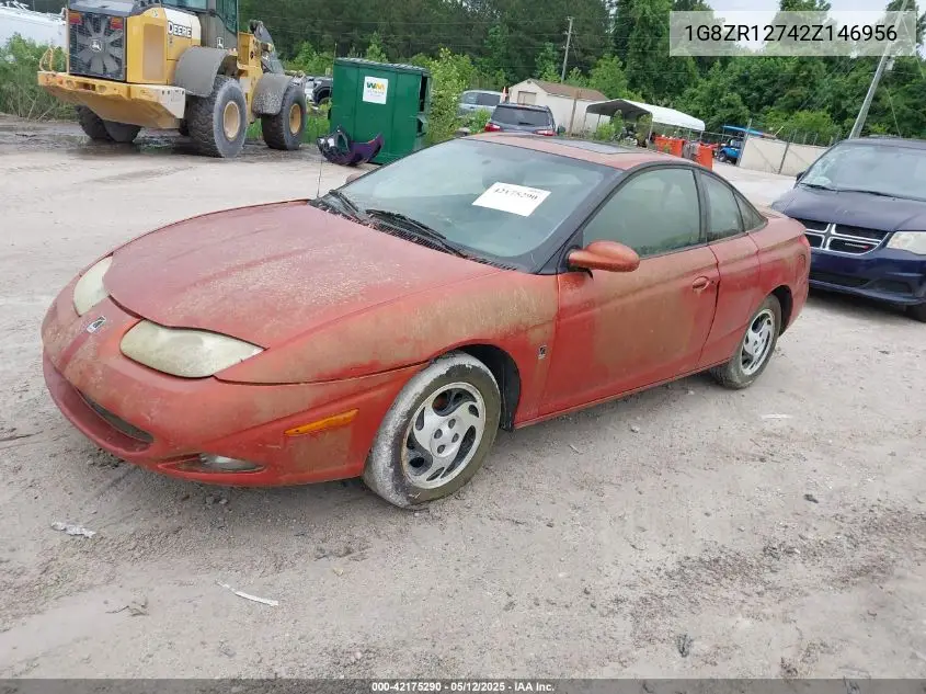 2002 Saturn S-Series Sc2 VIN: 1G8ZR12742Z146956 Lot: 42175290
