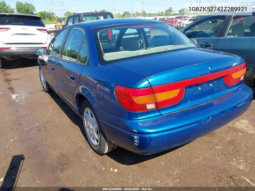 2002 Saturn S-Series Sl2 VIN: 1G8ZK52742Z289921 Lot: 42340896