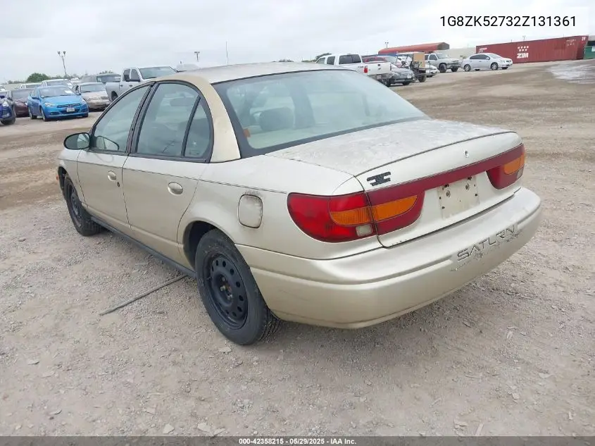 2002 Saturn S-Series Sl2 VIN: 1G8ZK52732Z131361 Lot: 42358215