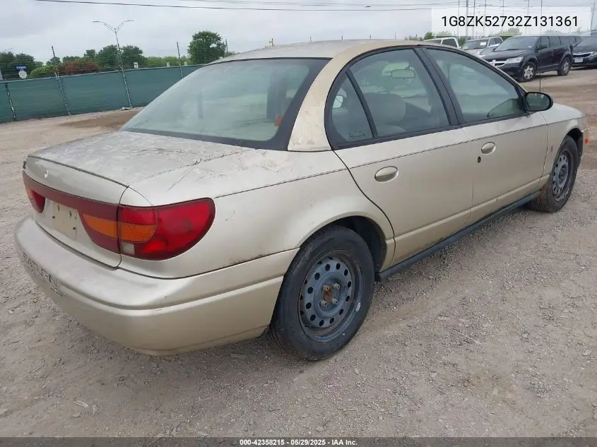 2002 Saturn S-Series Sl2 VIN: 1G8ZK52732Z131361 Lot: 42358215