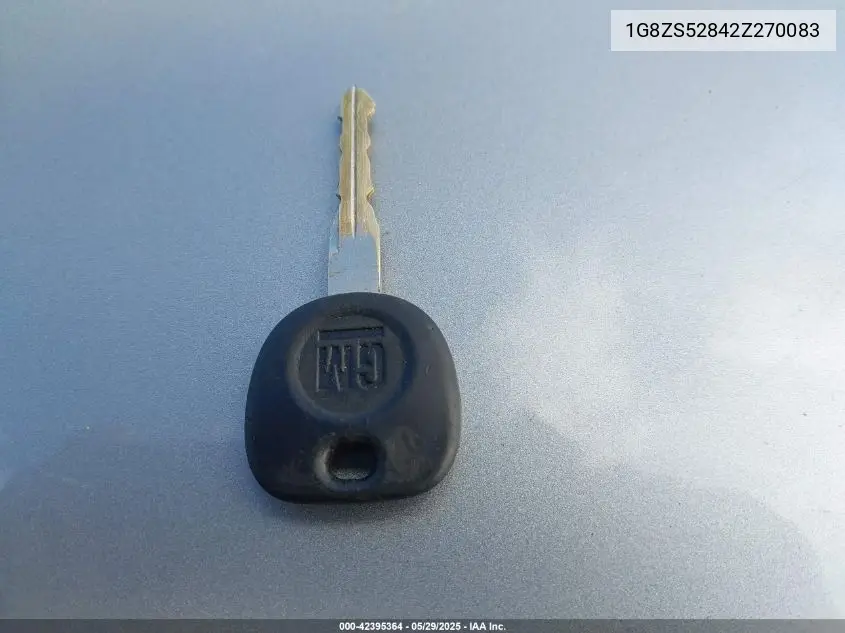 2002 Saturn S-Series Sl VIN: 1G8ZS52842Z270083 Lot: 42395364