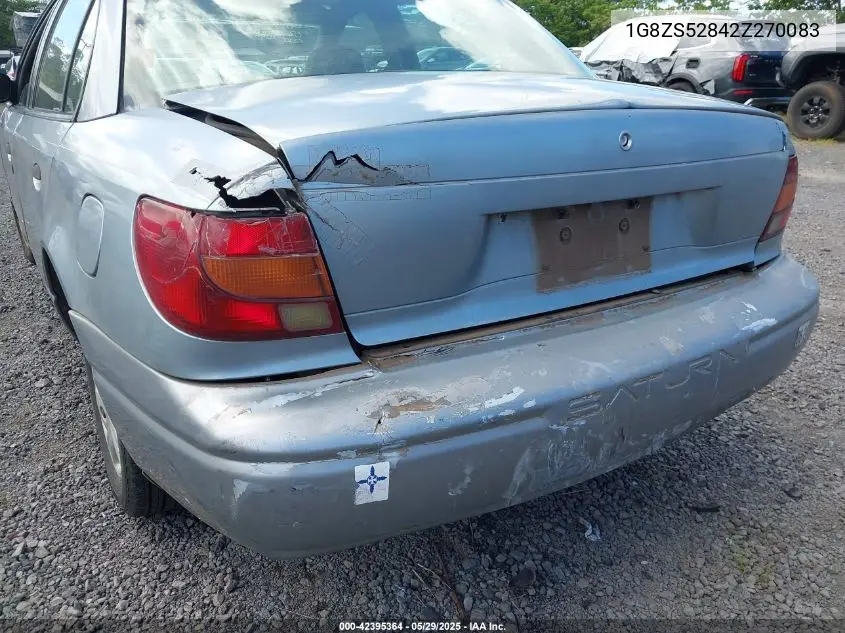 2002 Saturn S-Series Sl VIN: 1G8ZS52842Z270083 Lot: 42395364