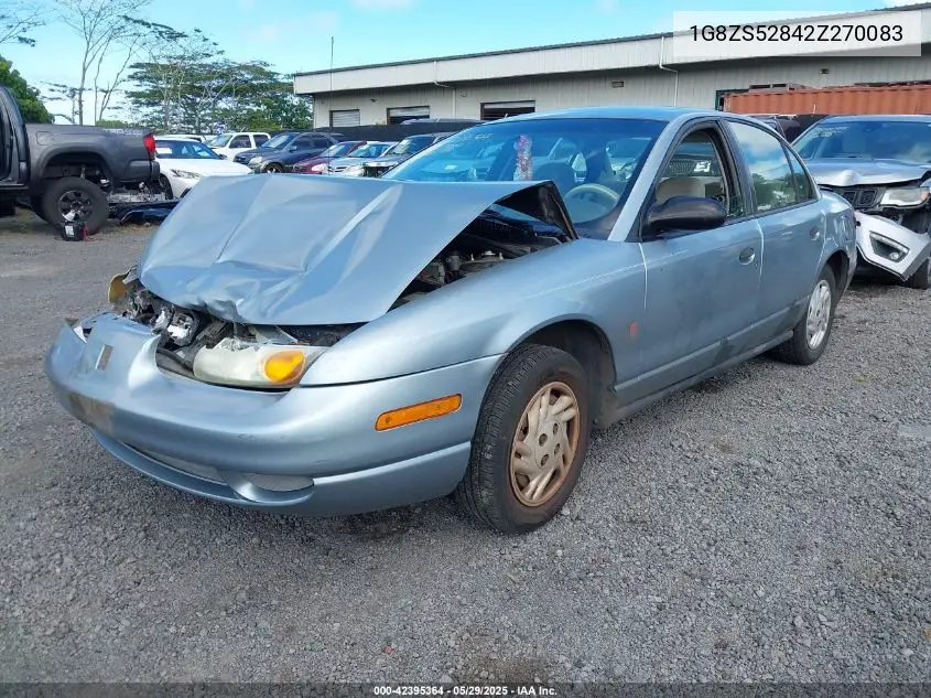 2002 Saturn S-Series Sl VIN: 1G8ZS52842Z270083 Lot: 42395364