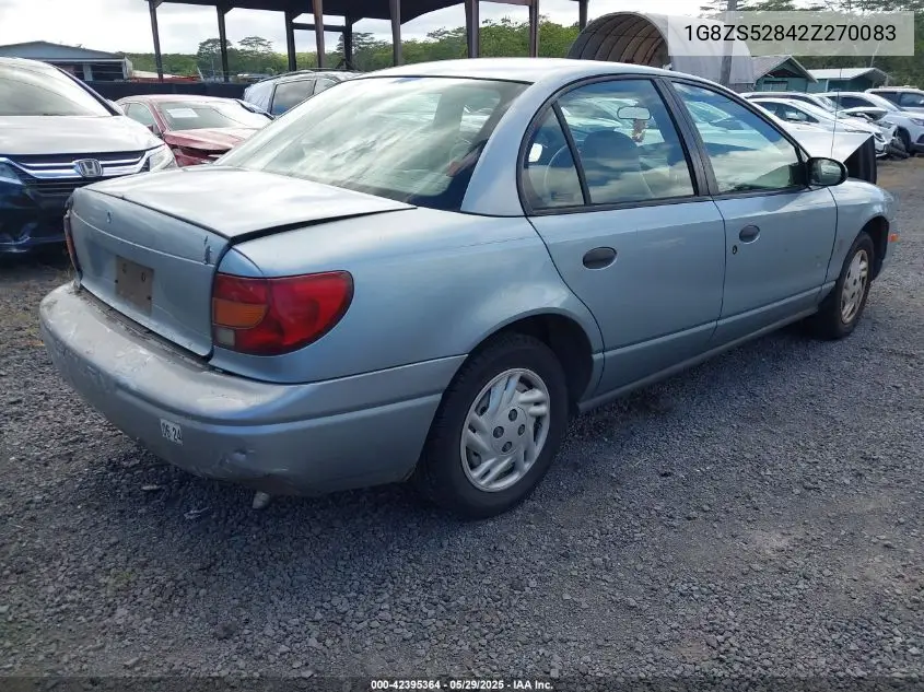 2002 Saturn S-Series Sl VIN: 1G8ZS52842Z270083 Lot: 42395364