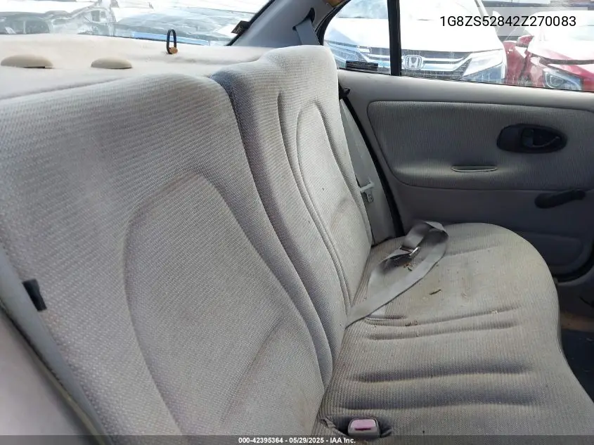 2002 Saturn S-Series Sl VIN: 1G8ZS52842Z270083 Lot: 42395364