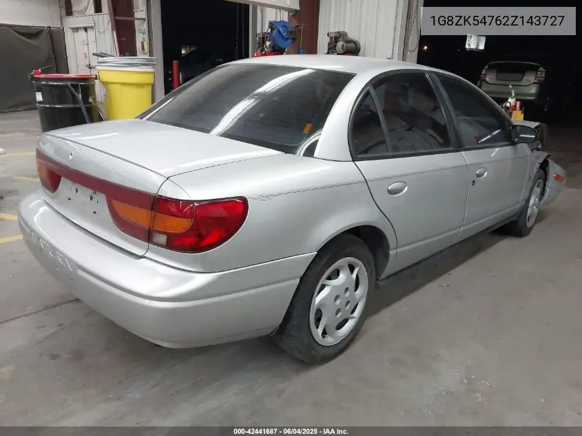 2002 Saturn S-Series Sl2 VIN: 1G8ZK54762Z143727 Lot: 42441687