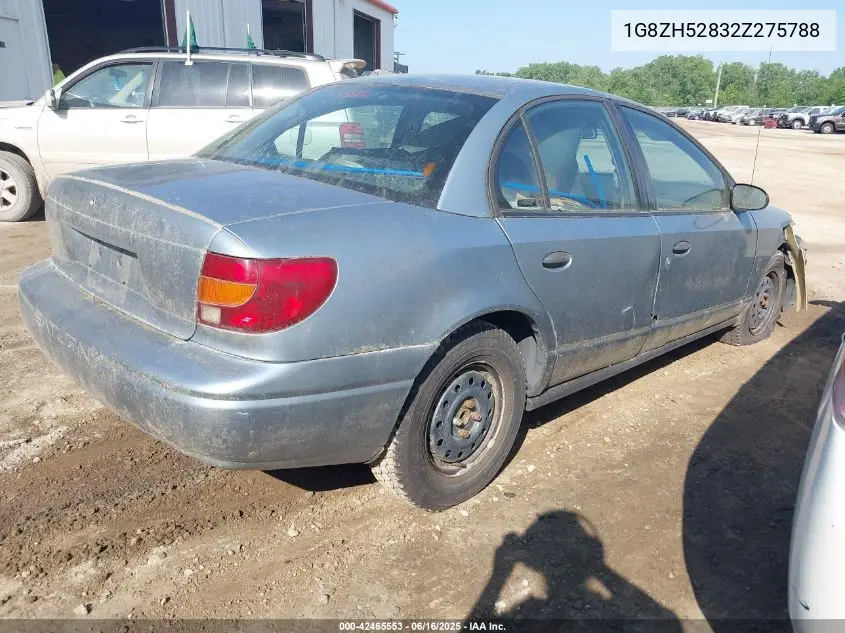 2002 Saturn S-Series Sl1 VIN: 1G8ZH52832Z275788 Lot: 42465553