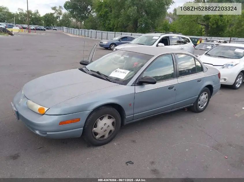 2002 Saturn S-Series Sl1 VIN: 1G8ZH52882Z203324 Lot: 42476384