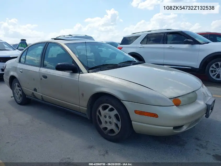 2002 Saturn S-Series Sl2 VIN: 1G8ZK54732Z132538 Lot: 42560758