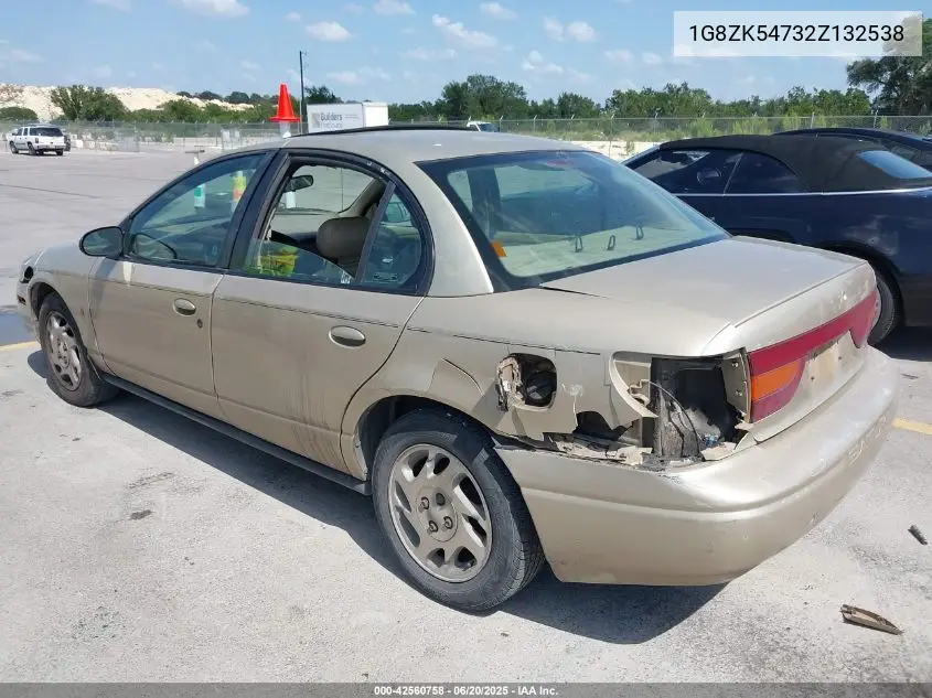 2002 Saturn S-Series Sl2 VIN: 1G8ZK54732Z132538 Lot: 42560758
