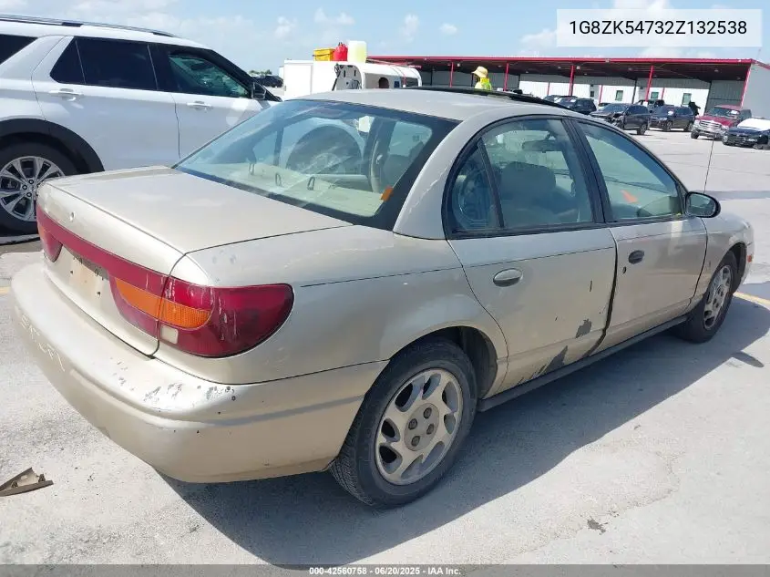2002 Saturn S-Series Sl2 VIN: 1G8ZK54732Z132538 Lot: 42560758