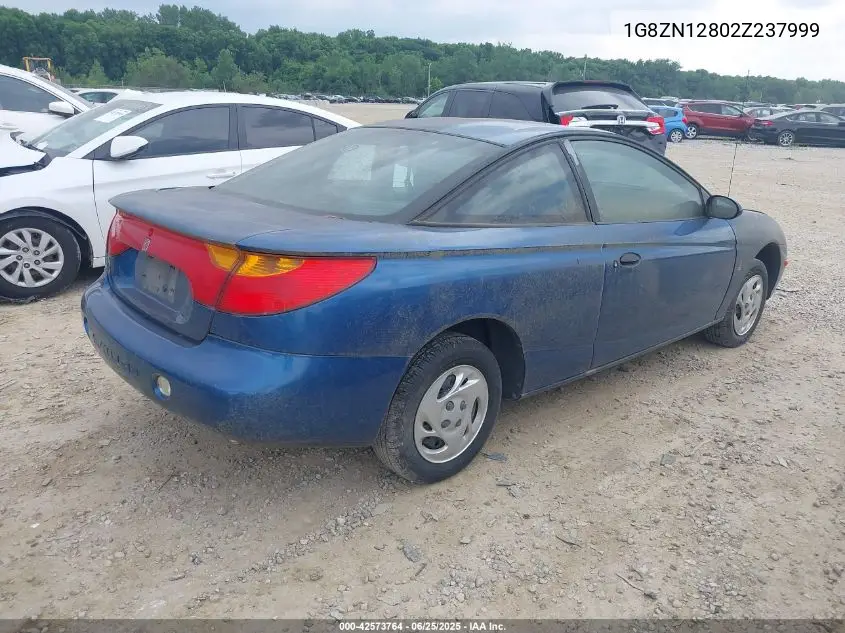 2002 Saturn S-Series Sc1 VIN: 1G8ZN12802Z237999 Lot: 42573764