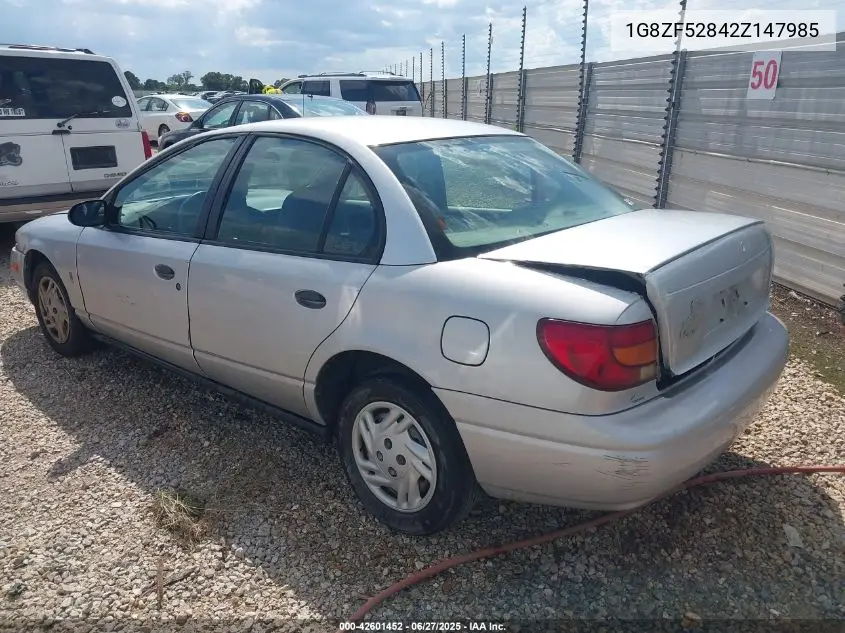2002 Saturn S-Series Sl VIN: 1G8ZF52842Z147985 Lot: 42601452