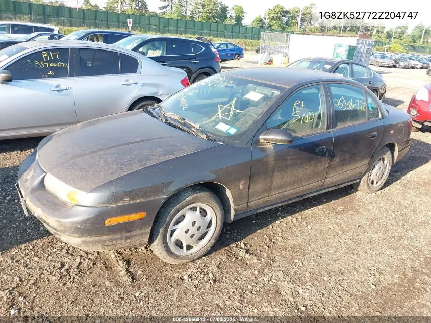 2002 Saturn S-Series Sl2 VIN: 1G8ZK52772Z204747 Lot: 42666913