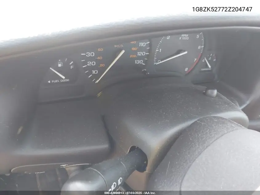 2002 Saturn S-Series Sl2 VIN: 1G8ZK52772Z204747 Lot: 42666913