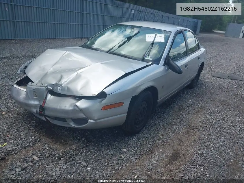 2002 Saturn S-Series Sl1 VIN: 1G8ZH54802Z162216 Lot: 42711526