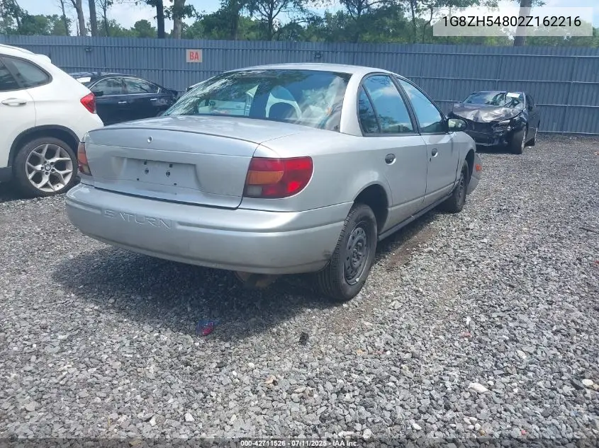 2002 Saturn S-Series Sl1 VIN: 1G8ZH54802Z162216 Lot: 42711526