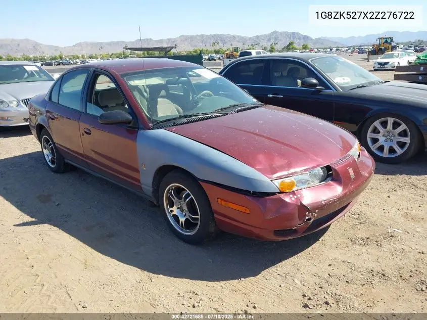2002 Saturn S-Series Sl2 VIN: 1G8ZK527X2Z276722 Lot: 42721685