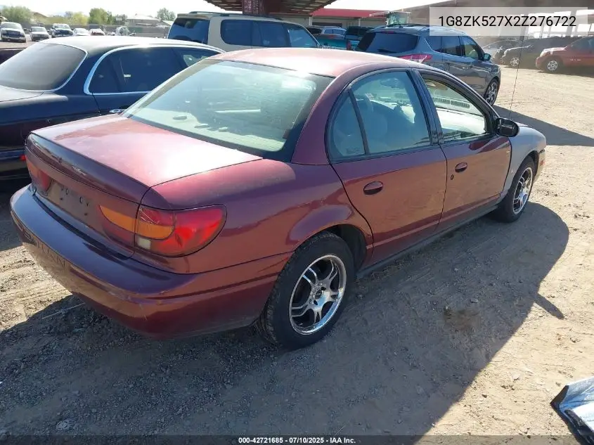 2002 Saturn S-Series Sl2 VIN: 1G8ZK527X2Z276722 Lot: 42721685