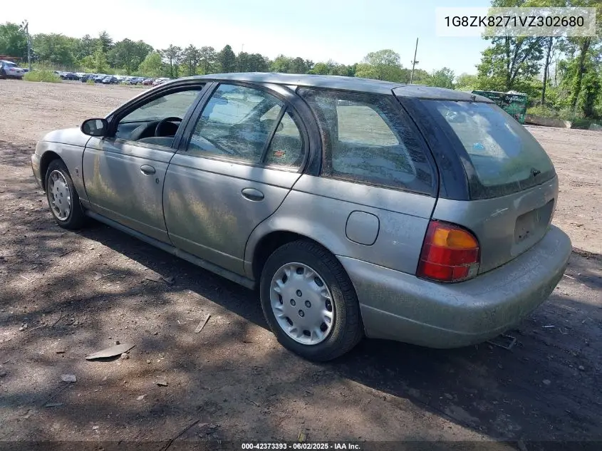 1997 Saturn Sw Sw2 VIN: 1G8ZK8271VZ302680 Lot: 42373393