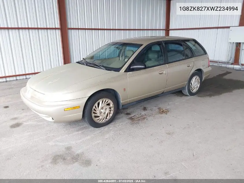 1998 Saturn Sw2 VIN: 1G8ZK827XWZ234994 Lot: 42644991
