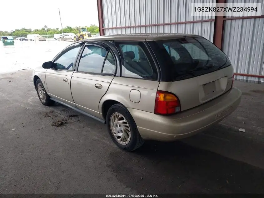 1998 Saturn Sw2 VIN: 1G8ZK827XWZ234994 Lot: 42644991