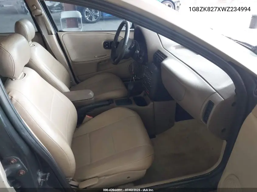 1998 Saturn Sw2 VIN: 1G8ZK827XWZ234994 Lot: 42644991