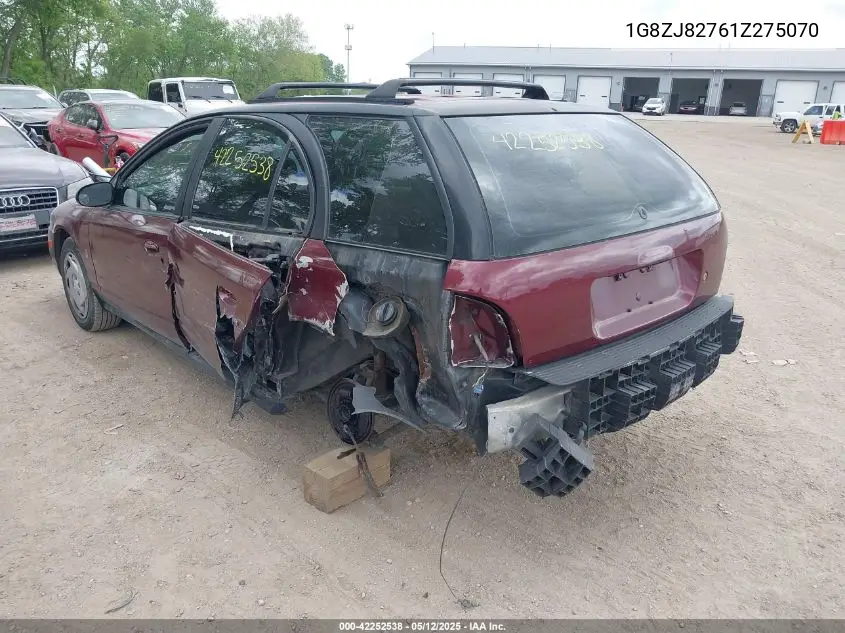 2001 Saturn Sw2 VIN: 1G8ZJ82761Z275070 Lot: 42252538