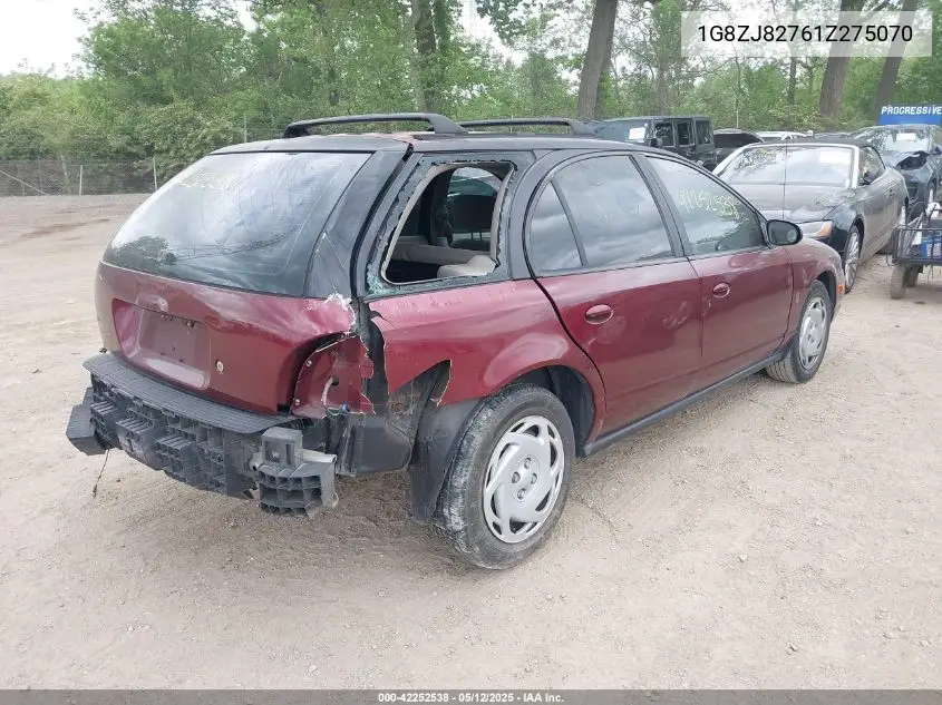 2001 Saturn Sw2 VIN: 1G8ZJ82761Z275070 Lot: 42252538