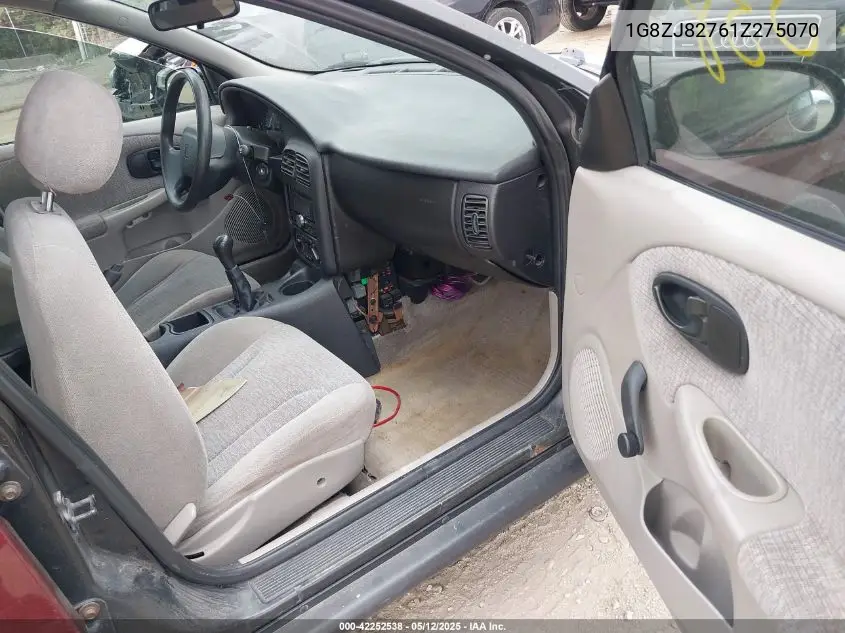 2001 Saturn Sw2 VIN: 1G8ZJ82761Z275070 Lot: 42252538