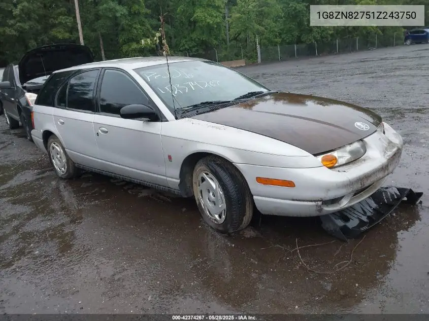 2001 Saturn Sw2 VIN: 1G8ZN82751Z243750 Lot: 42374267