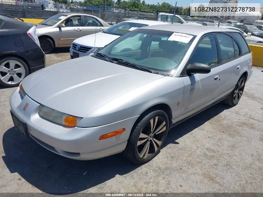 2001 Saturn Sw2 VIN: 1G8ZN82731Z278738 Lot: 42496967