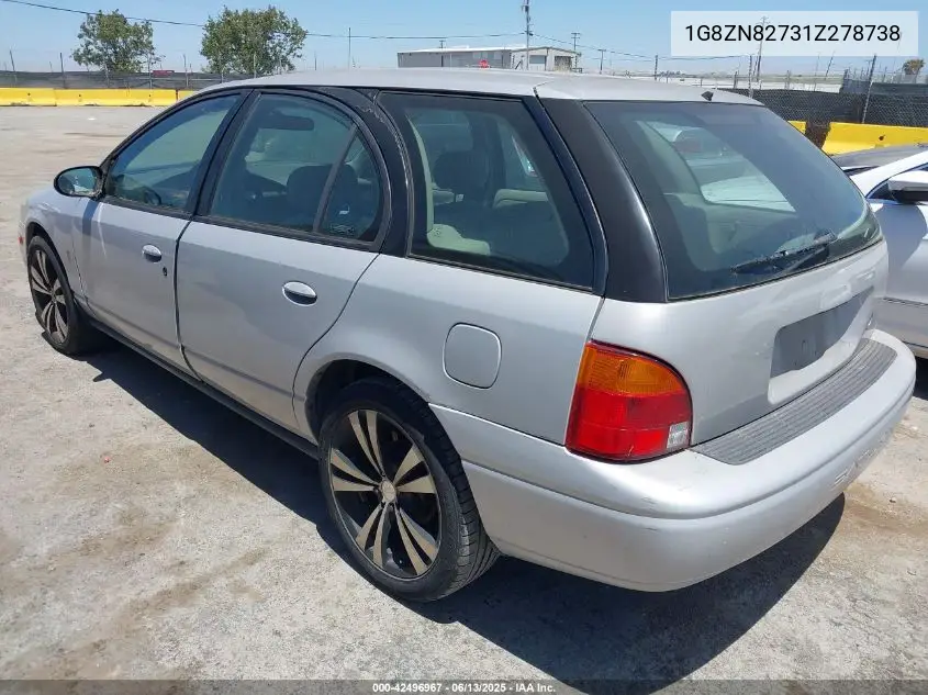 2001 Saturn Sw2 VIN: 1G8ZN82731Z278738 Lot: 42496967