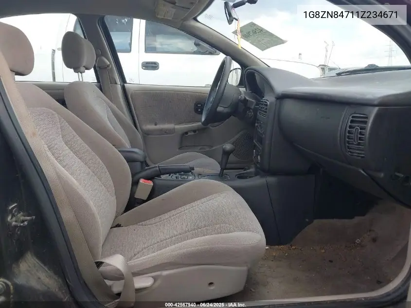 2001 Saturn Sw2 VIN: 1G8ZN84711Z234671 Lot: 42567940