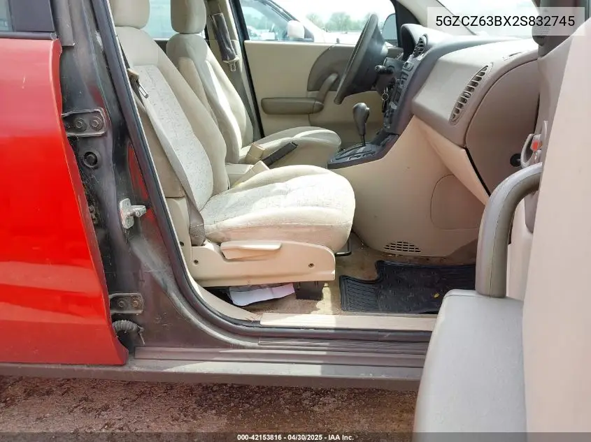 2002 Saturn Vue V6 VIN: 5GZCZ63BX2S832745 Lot: 42153816