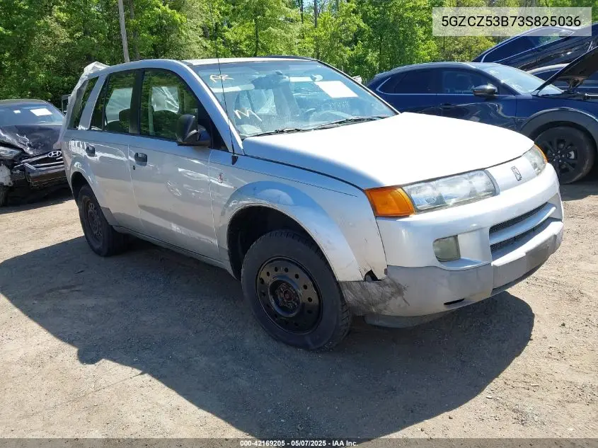 2003 Saturn Vue V6 VIN: 5GZCZ53B73S825036 Lot: 42169205