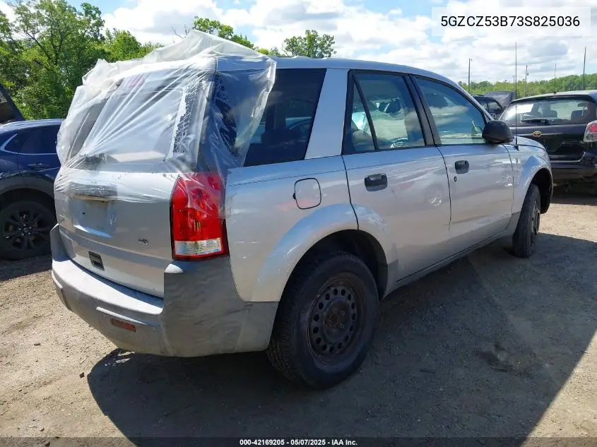 2003 Saturn Vue V6 VIN: 5GZCZ53B73S825036 Lot: 42169205